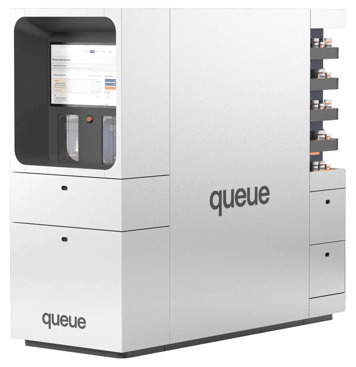The Queue autonomous robotic pharmacy unit